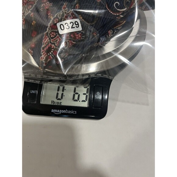 Corvia Women’s L Tank Top Boho Paisley White Blue Stretch Art Artsy Western - Picture 9 of 9